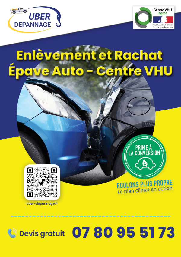 rachat enlèvement épave automobile